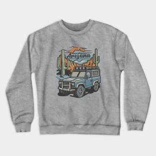 Arizona Desert Explorer Crewneck Sweatshirt